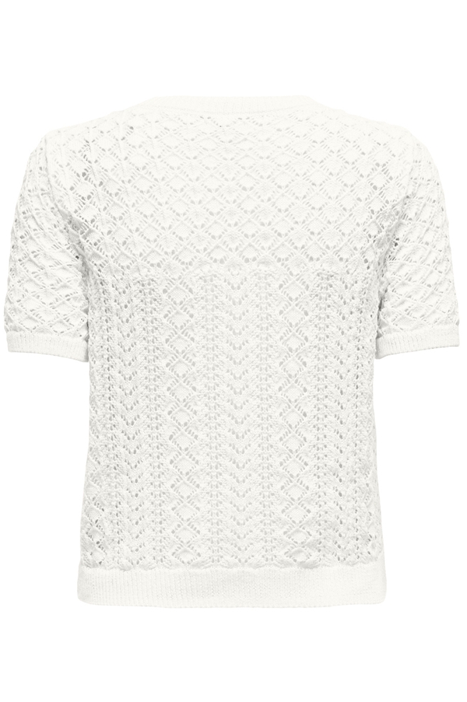 ONLSAGA LIFE SS O-NECK CC KNT 15339662 CLOUD DANCER